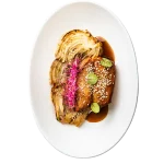 Flambed Cod
